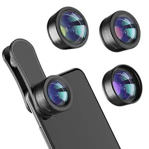 Universal Fisheye Wide Angle & Close Up Phone Lens Kit