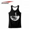 Unisex New arrival custom 3D printing sublimation gym running singlet tank top