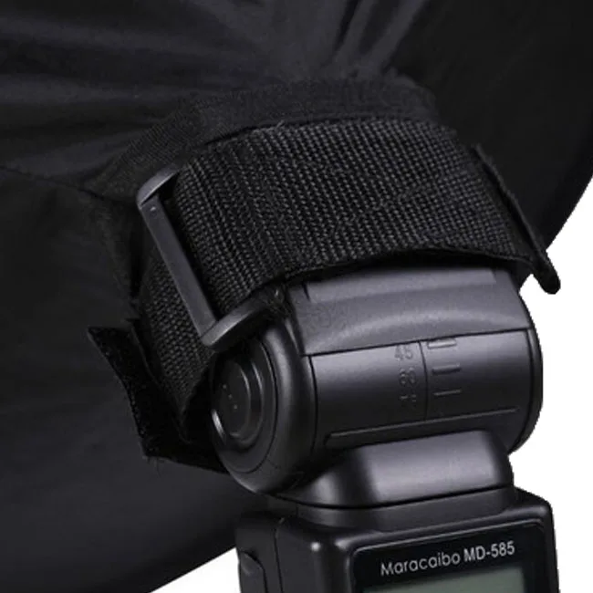 
Top Deals Photography Folding Round 45cm Round Flash Diffuser Softbox for Speedlite 