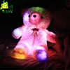 High Quality Stuffed Customized Soft Night Lighting Bear Plush LED Toys For Valentines Gift