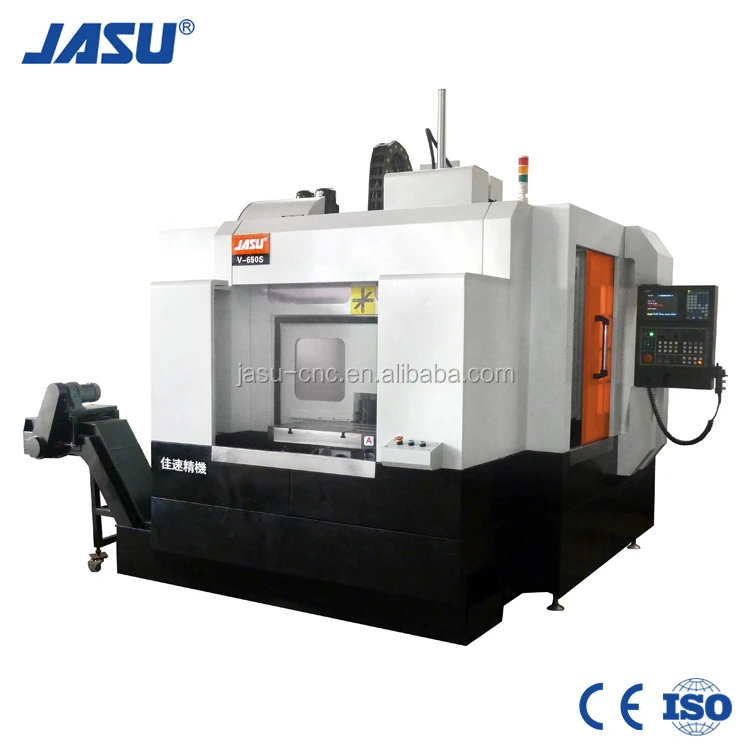
JASU V 650S Twin Pallet CNC Vertical Milling Machine 3 Axis CNC Machine Center Price 
