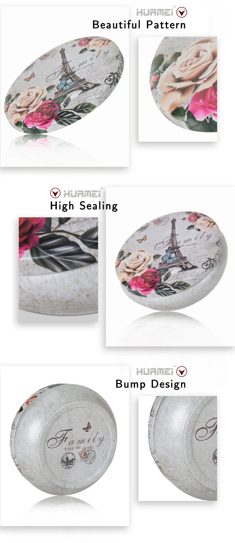 Hot sale 100 ml 120 ml 150 ml tin can round candle tin container wholesale