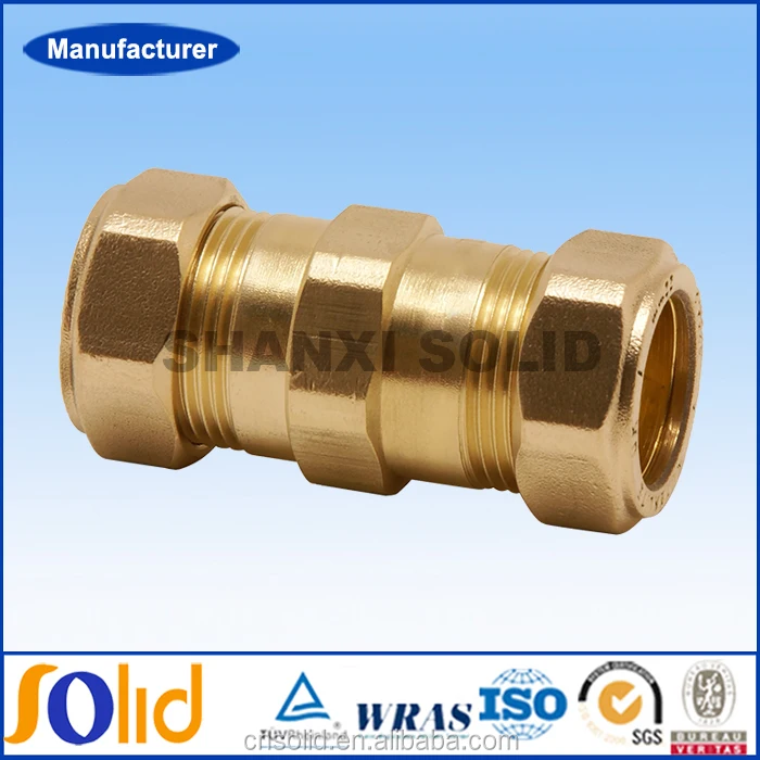 BS EN 13959 compression ends brass single check valve