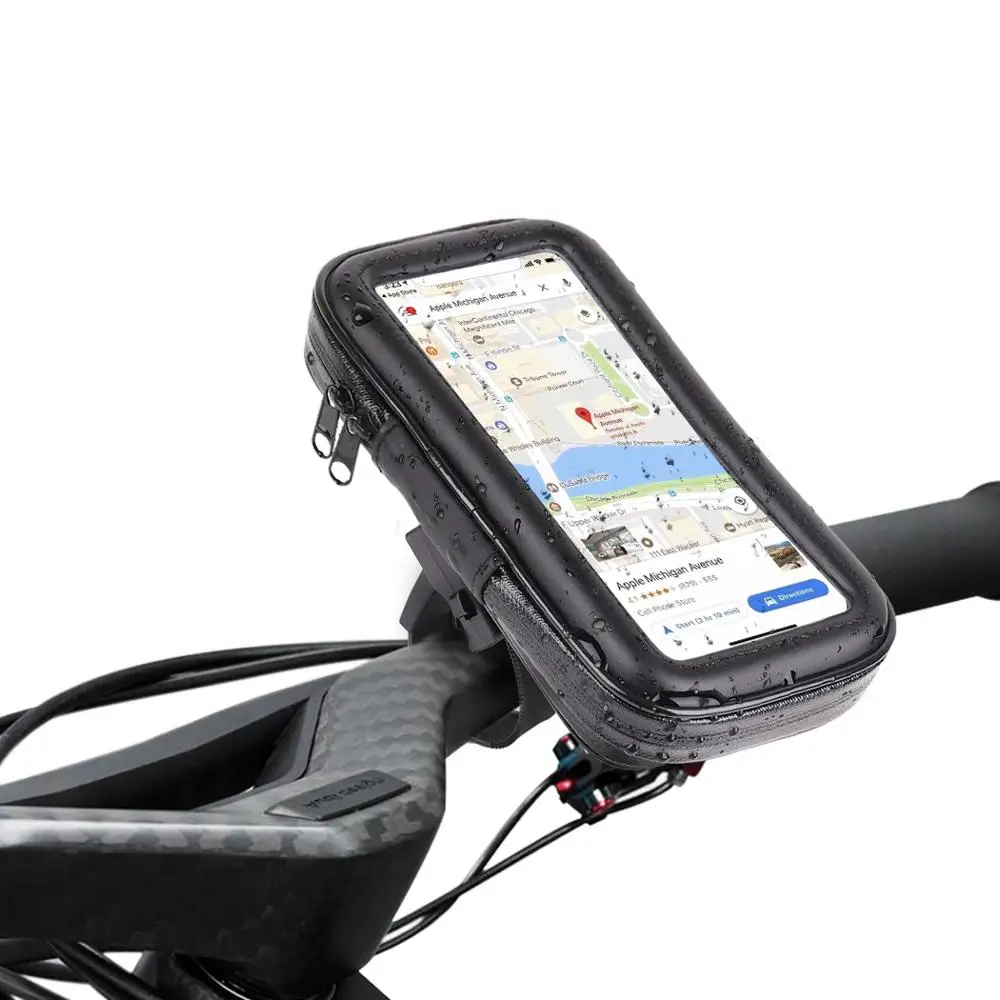 Mobile Holder Waterproof  Weather Resistant Bike Mount For Smart Phone