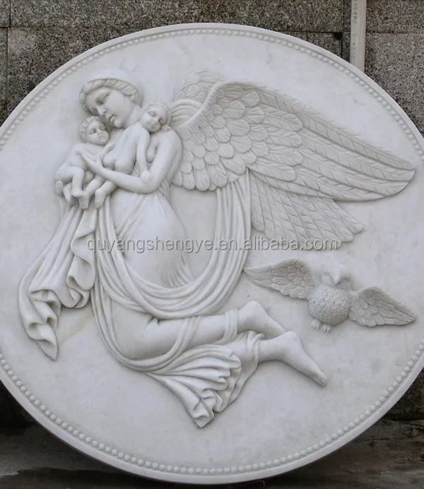 
marble carving relief for wall decoration 