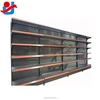 Guangzhou Supplier Black Metal Wall Floor Standing Display Shelf Supermarket