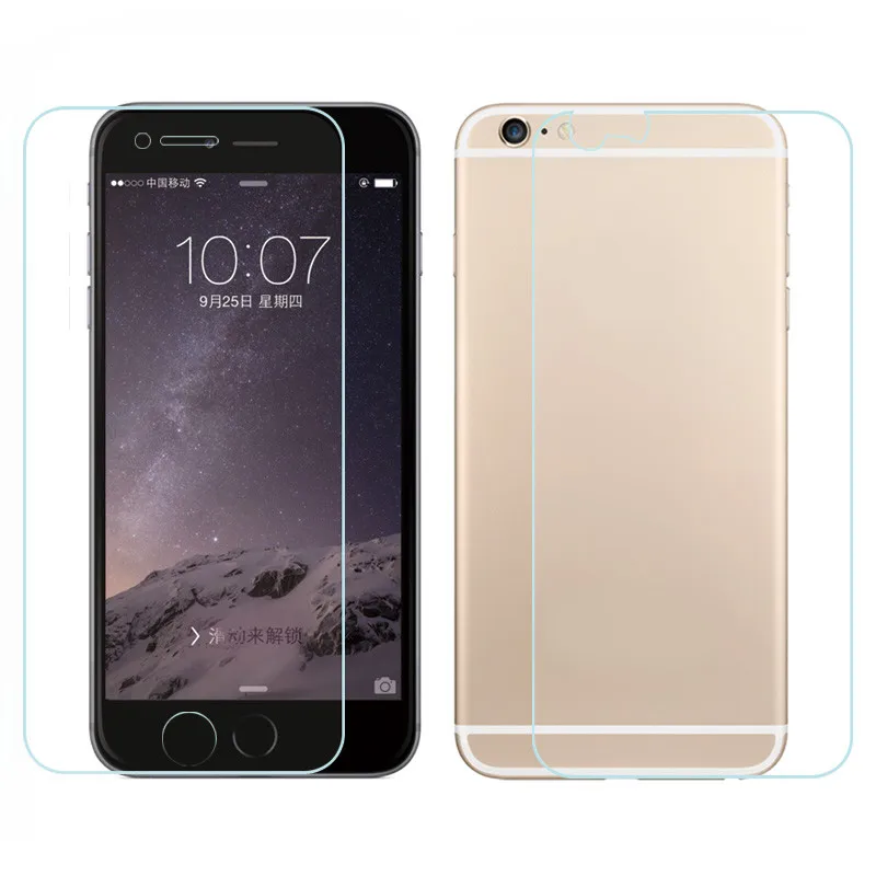 High quality 9H screen protector  tempered film mobile  phone tempered glass for iPhone