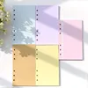 Colorful Refill Inner Pages Rechange Paper for Organizer Notebook Planner Filofax Loose Leaf