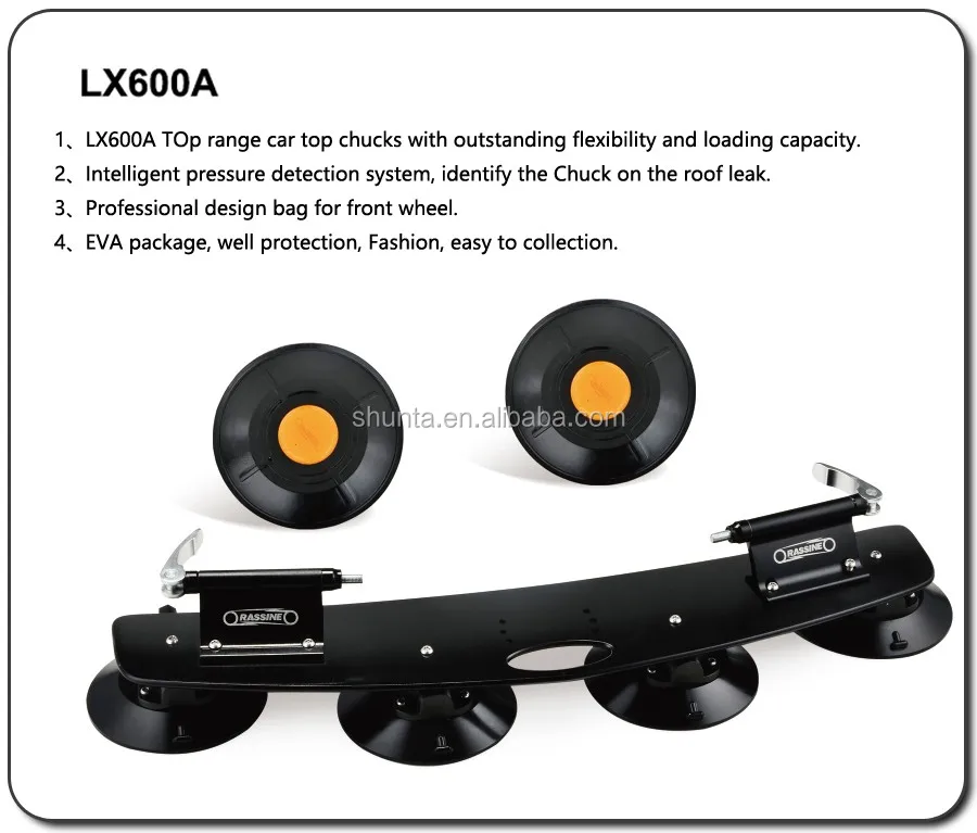 LXSC3 REAR REPLACEMENT SUCTION CUP  FOR RASSINE BIKE ROOF RACK 