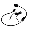 3.5mm hands free clip on mini lapel microphone for phone ipad computer