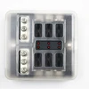 INstribution Block ATC/ATO Blade Fuse Holder Comes with Labels