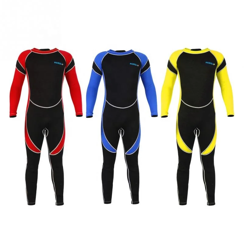 

2.5MM Boys Girls Youth Full Body Long Sleeve Neoprene Diving Suit