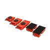 Heavy Duty Machine Mover Roller Dolly Skate Machinery Roller Mover Cargo Trolley Moving Roller Skates Top Plate Ship