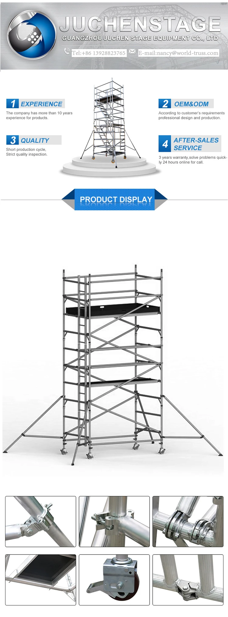 Easy Assemble Scaffolding 4m8m Work Height Scaffolding Craigslist Used