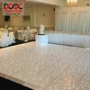 Romantic wedding starlit white dance floor 20 x 20 ft led dance floor