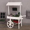 wooden display cart candy wood food carts for sale