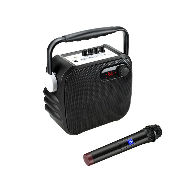 

Musicity 50W Dj 10 Inch Bass Portable Outdoor Amplifier Trolley Pa System Party Karaoke Speaker, Black