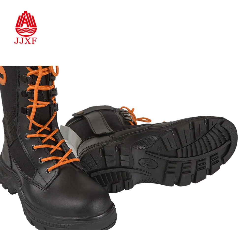 Fire Boots For Fire Fighting Fire Rescue Canvas Safety Work Boots For