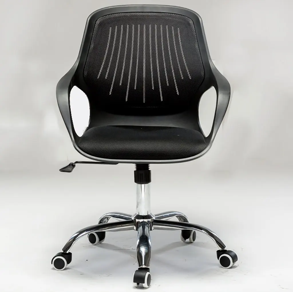Computer Chair Office Pulley Office Chair Leisure Simple Breathable Chair Swivel Lift Legs Conference Chair Multi-color optional (Color : B)