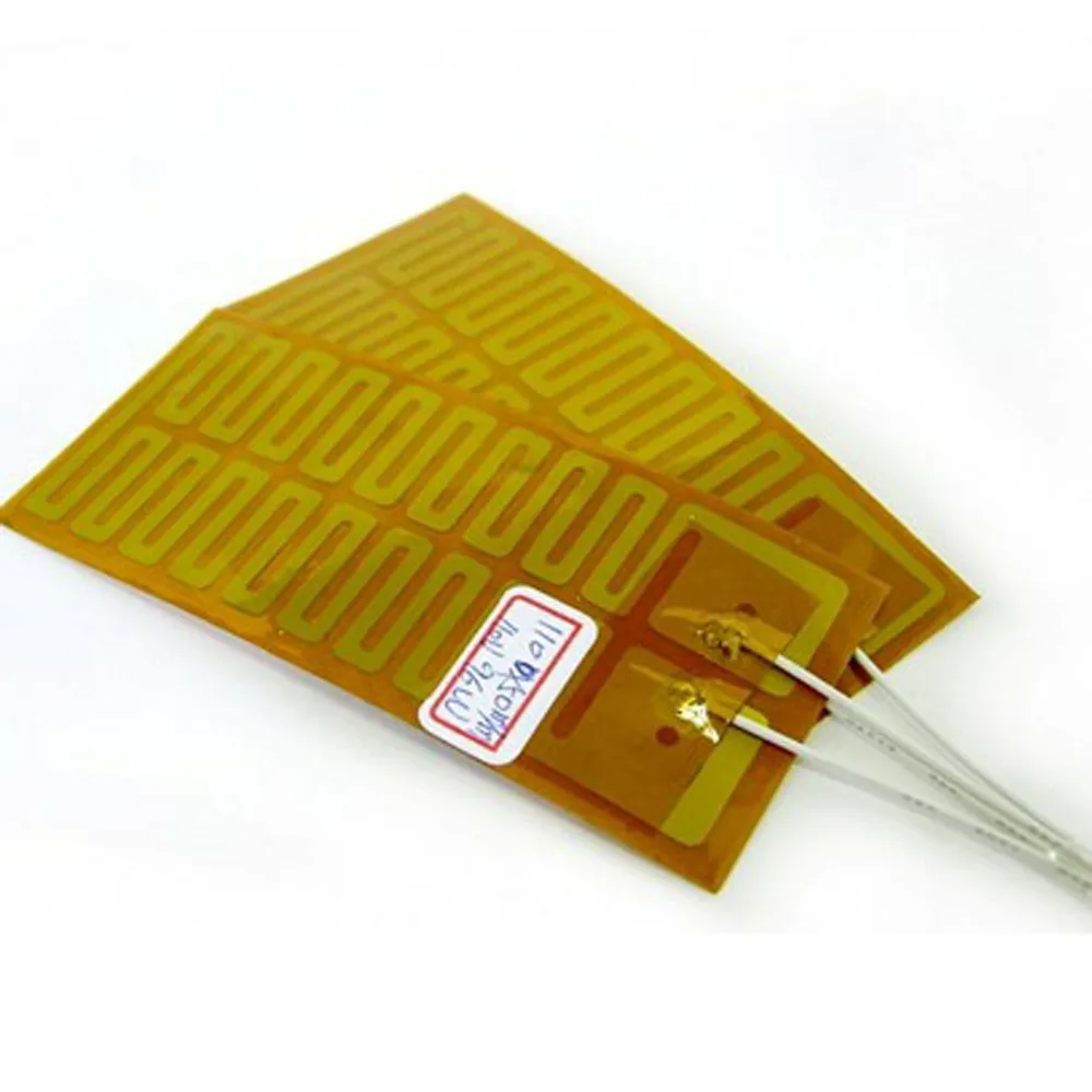 12v Kapton Polyimide Flexible Heaters Film Heater With Pressure