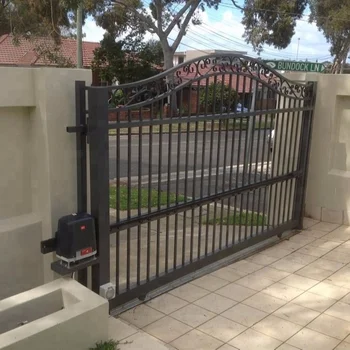 Courtyard Aluminum Sliding Gate Designs - Buy Front Gate ...