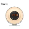 Sunrise Simulation Wake-up Light Digital Alarm Clock with FM Radio bedside clock