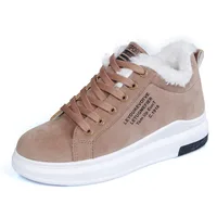 

High top lace up style woman flat winter shoes winter outdoor sneakers wholesale