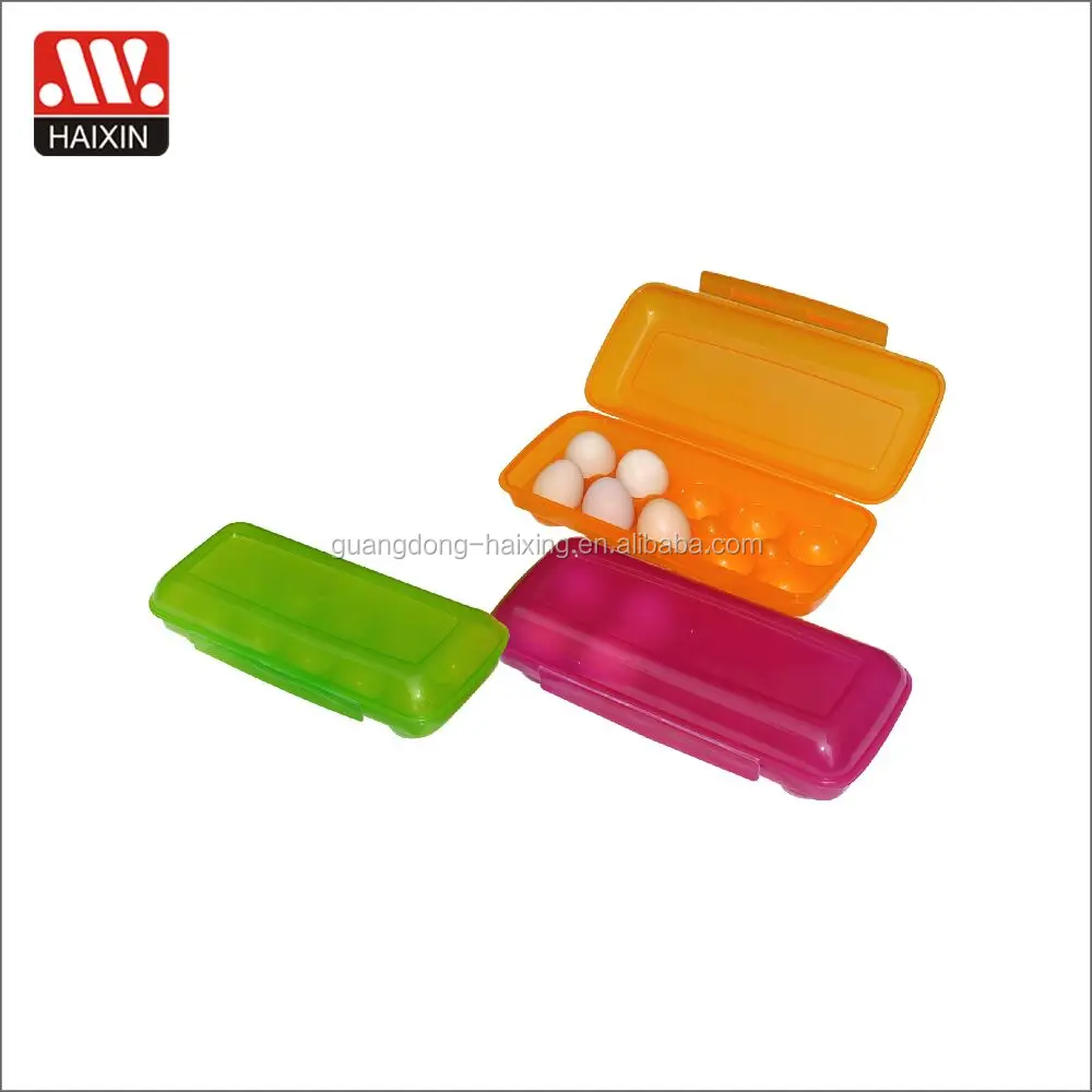 Haixing wholesale cake container with lid and handle plastic cake server plastic cake box kitchen tool