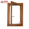Wood double glazed copper wood best soundproof windows