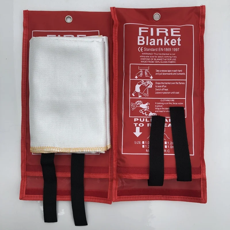 
Wholesale fire blanket emergency survival fiberglass fire blanket 