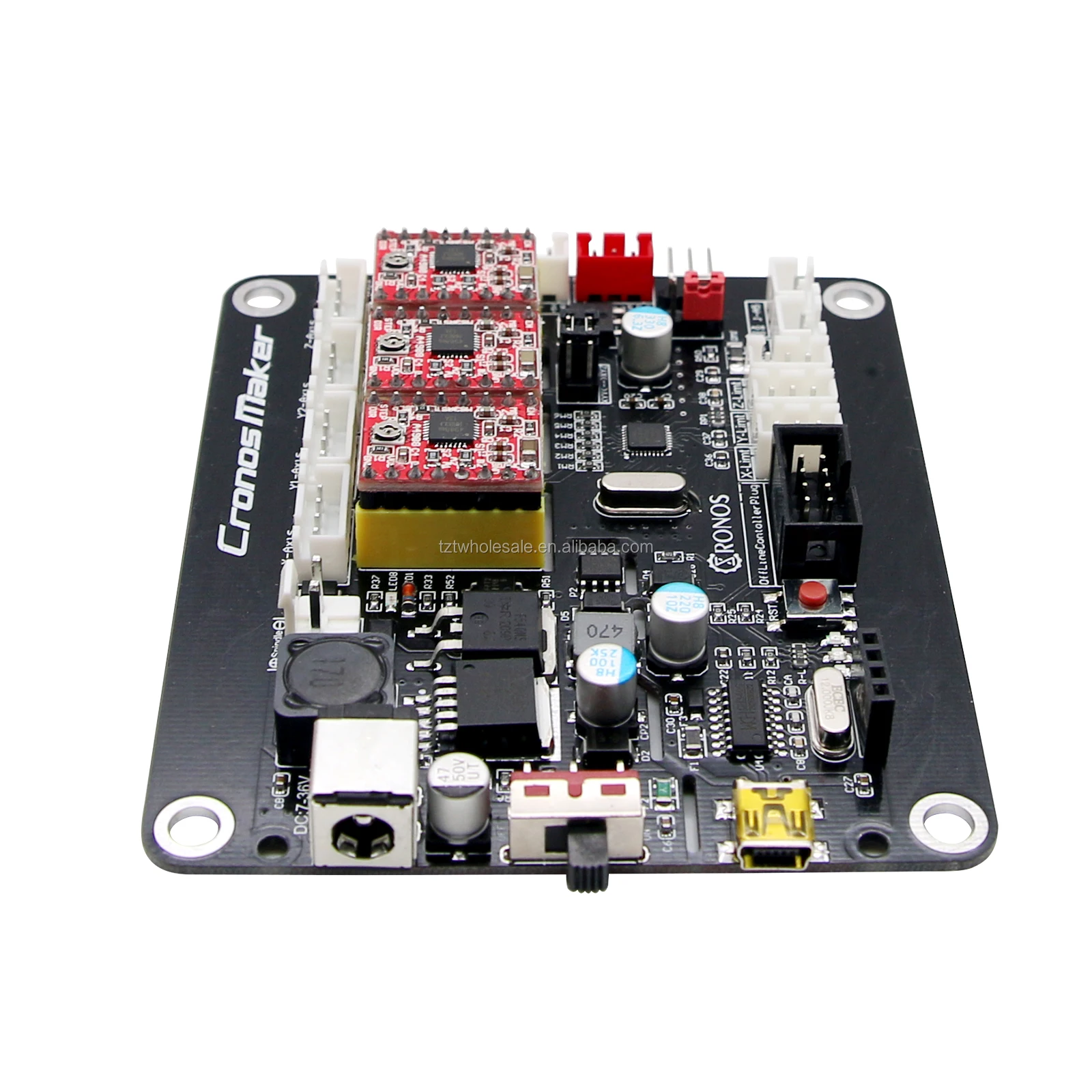CNC 3 Axis Control Board Version 4.0 GRBL Support 2P/3P Laser PWM for Engraving 