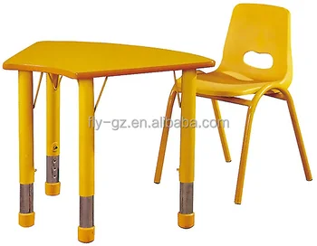 Height Adjustable Classroom Furniture School Desk In School Set