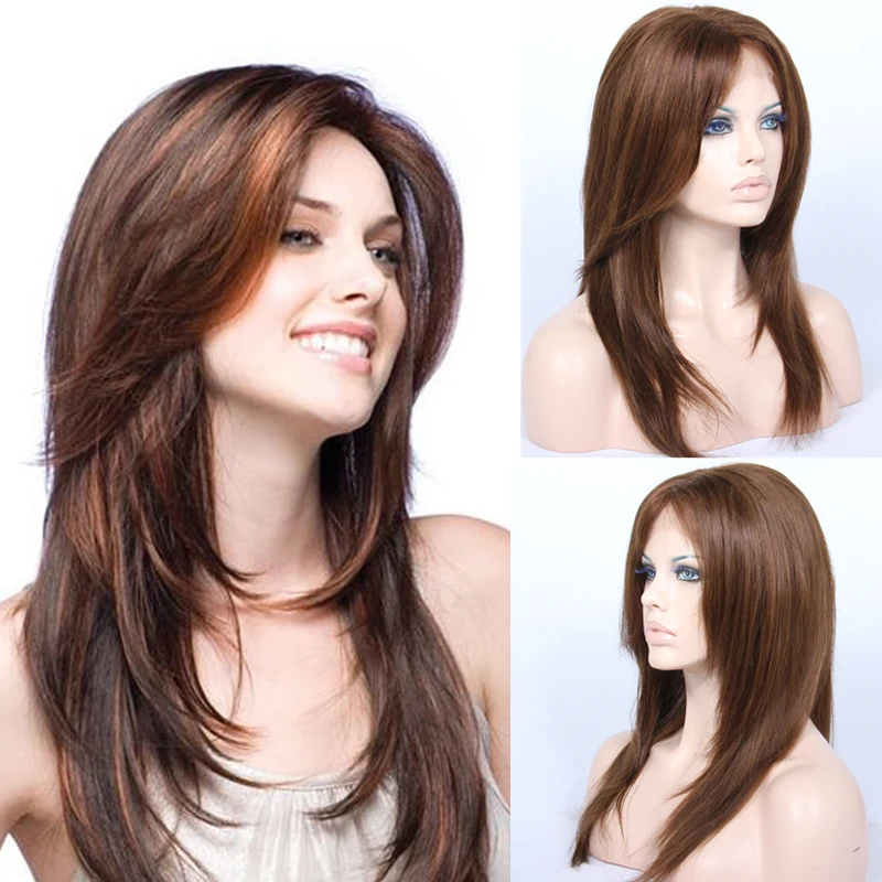 Premier Alopecia Hair Loss Wigs Virgin Brazilian Hair Wigs Human Hair