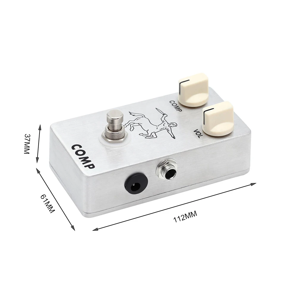 

High Quality Guitar Accessories Hand Made Guitar Compressor Pedal For Electric Guitar True Bypass, As the picture