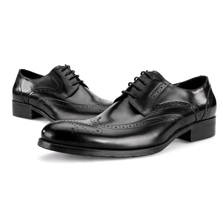 

wholesale custom shoes new design oxford genuine leather men pointed toe dress shoe mens wedding shoes