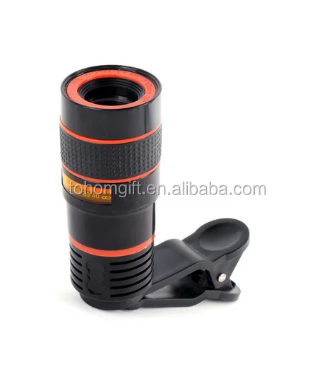 

Smartphone telescope 8x 12x universal mobile phone zoom lens, Colorful