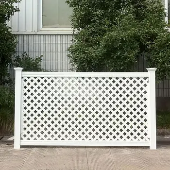 Professional Manufacturing High Quality Plastic Lattice Fence