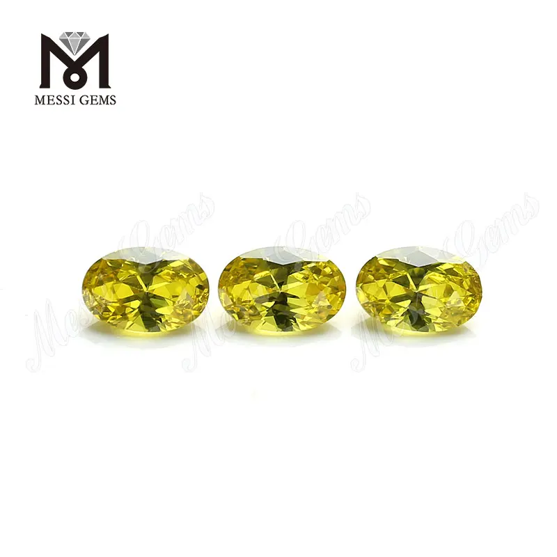 Wholesale Synthetic High Quality 5x7mm Oval Cut Loose Gems Stones CZ