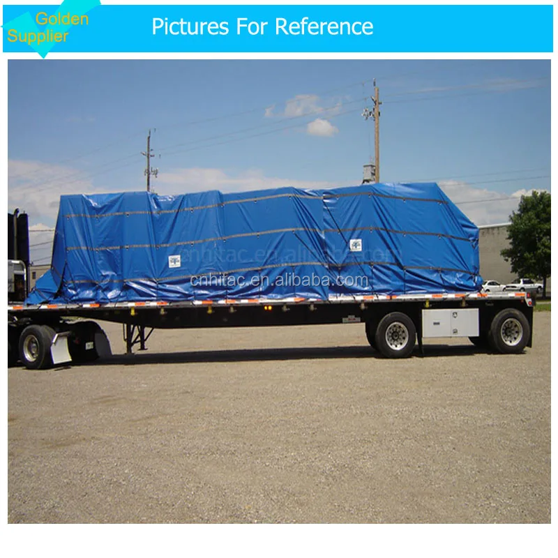 18oz Flatbed Truck Tarps 16 Ft X 27 Ft Lumber Tarps 4ft Drop - Buy 4ft ...