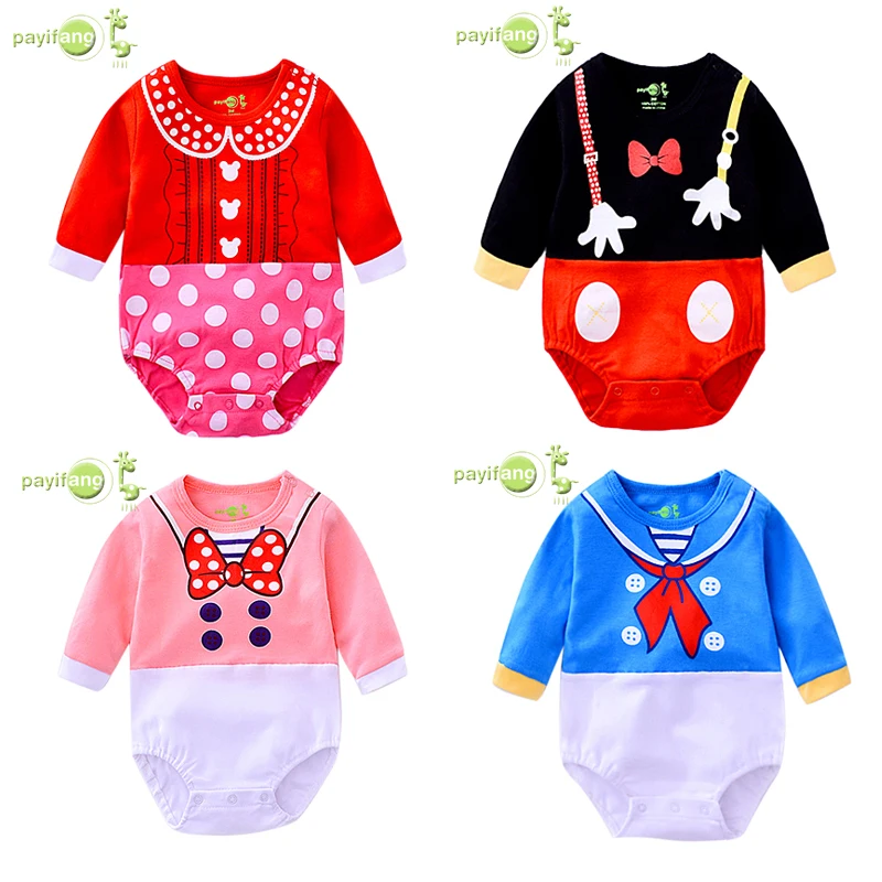 

Baby Boy Clothes, New Born Baby Clothes Lace Embroidered JumpSuit one piece BodySuit, Red;blue;pink;black