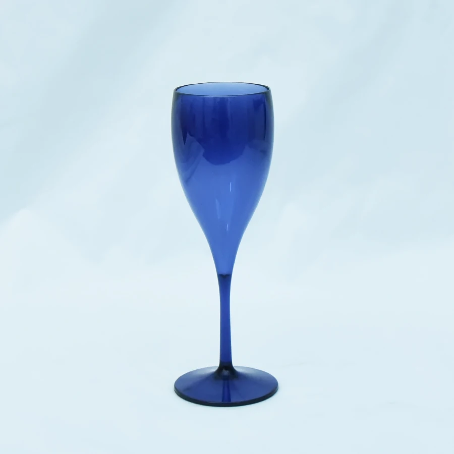 

150ml Champagne Flutes restaurant Drinking Glasses acrylic Plastic Champagne wine Glass, Customized color