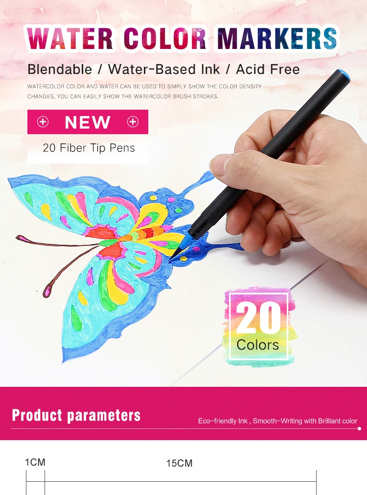 water brush marker pen