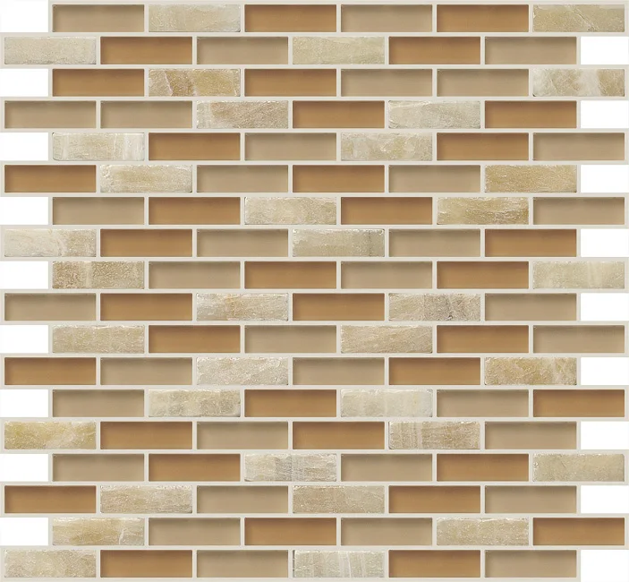Brick Mosaic Wall Tile, Kitchen Wall Tile Patterns, Kitchen Wall Cover (KSL5536)