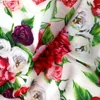 Highly quality Mixed pattern printed fabric for thin dresses