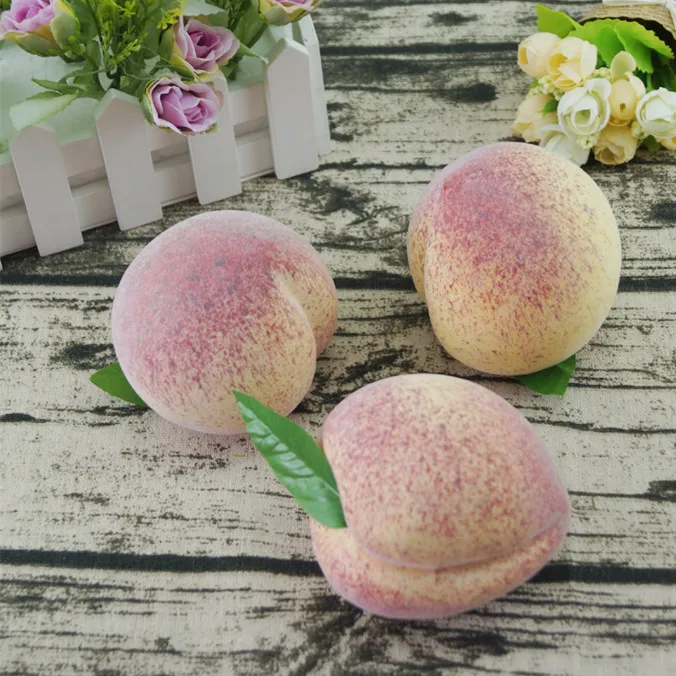 Wholesale Artificial Foam Fruit Artificial Peach For Decorations Buy 1882