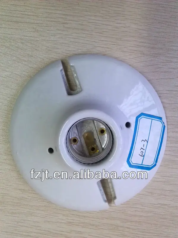Porcelain Outlet Box Mount,Incandescent Ceiling Lampholder,Keyless