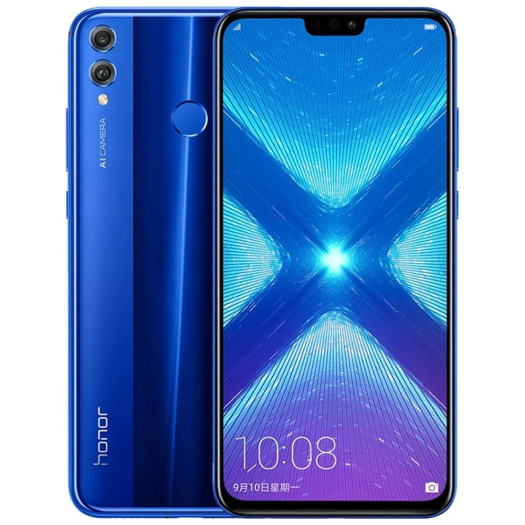 

Blue Huawei Honor 8X 4GB+64GB Online Shopping Smartphone 6.5 inch Android Huawei 4g Mobile Phones