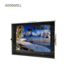 Built in SDI HDMI Converter 23.8" IPS Panel 4K LCD Monitor for Video with Quad Slip Display, Check Field ,Tally Indicator