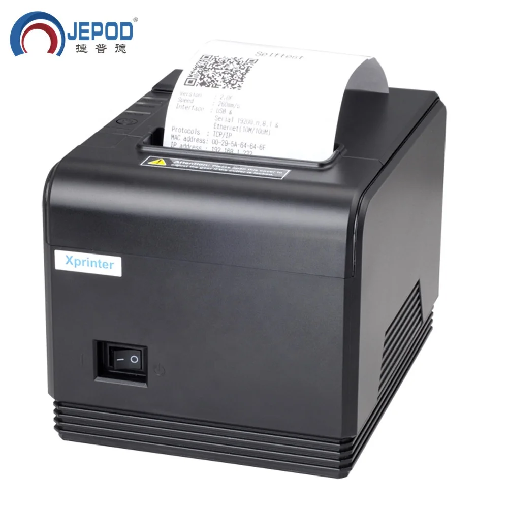 Jepod Xp-350b High Speed Xprinter 3inch 20-82mm 152mm/sec Usb Thermal ...