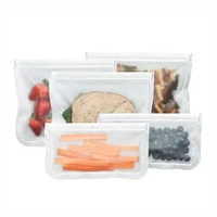 

Reusable Sandwich Bags Ziplock Food Storage Bag